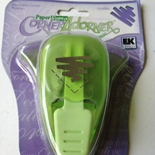 EK Success Corner Adorner "Scribble" Punch PSPCDC05C - NEW