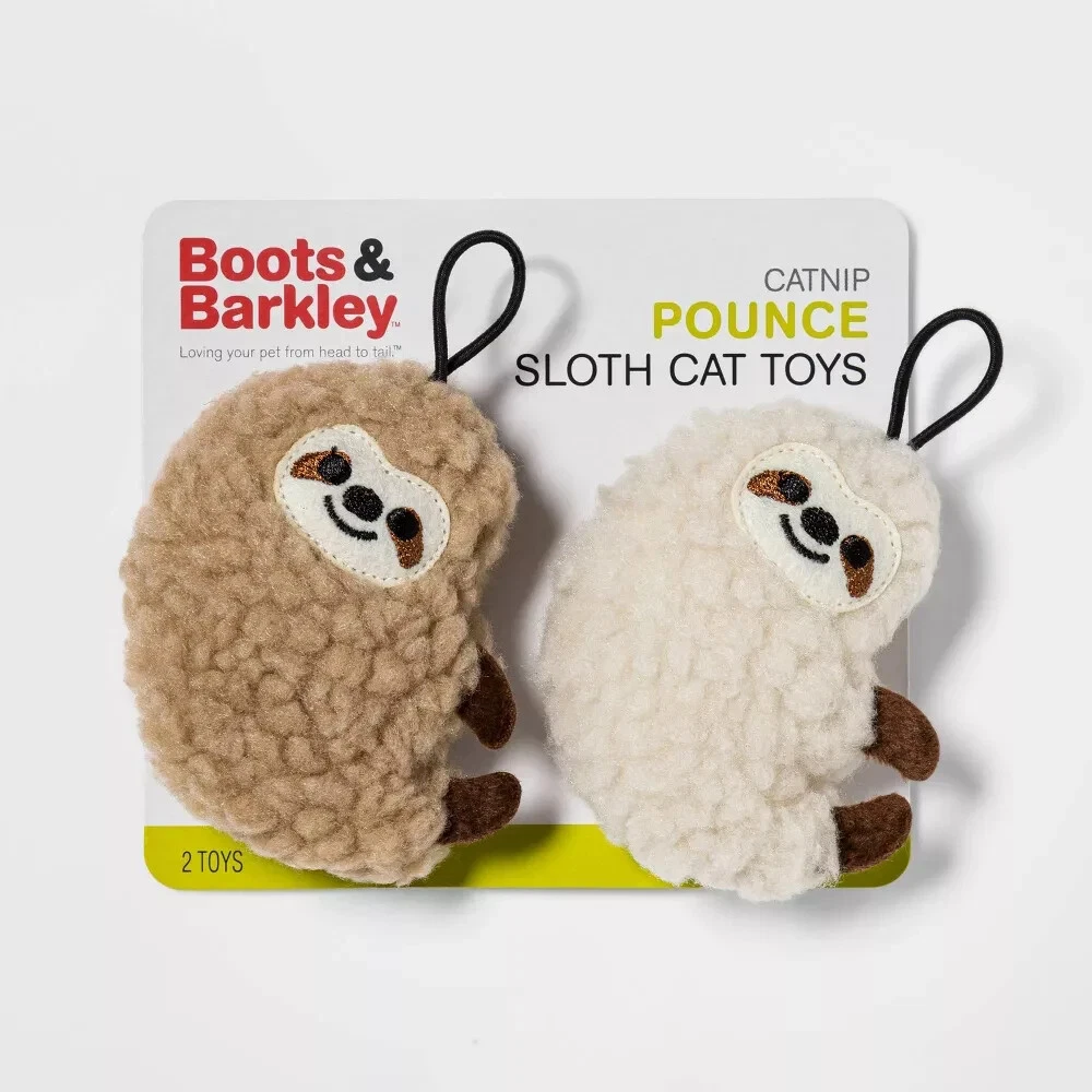 Sloth cat best sale toy