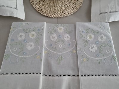 Rich Pure Cotton Hand Embroidery Sheet