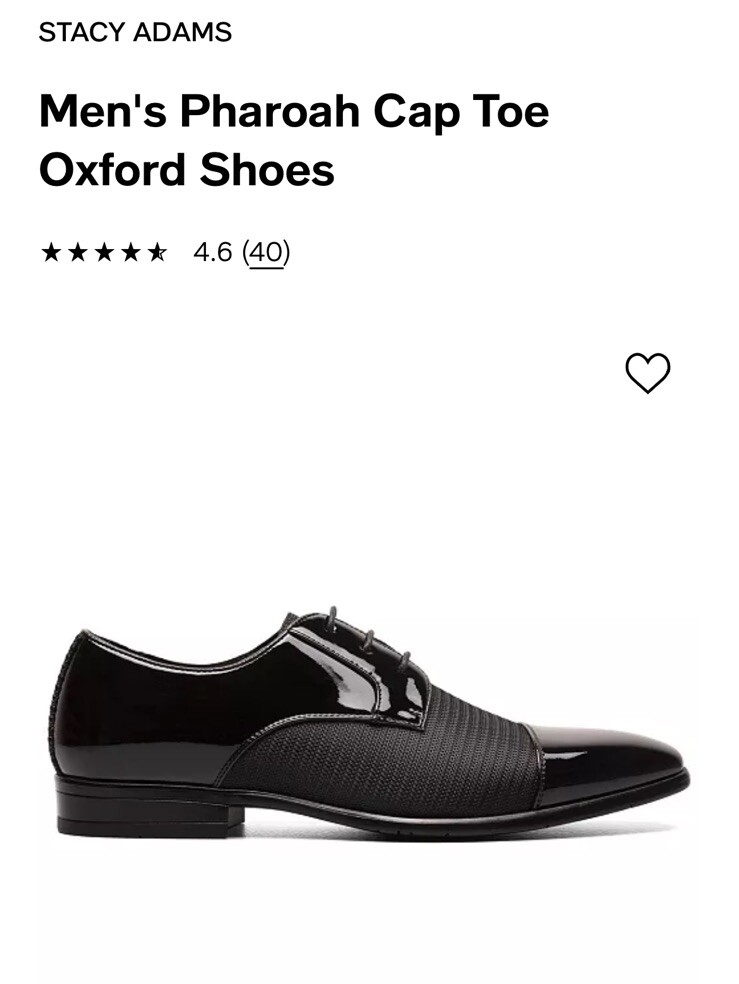 SAOLA Stacy Adam's Pharaoh nuova taglia 13M