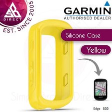 Garmin Silikonhülle│Schutzhülle│für Edge 530 GPS Fahrradcomputer│Gelb