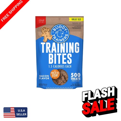 Perfect for All Life Stages: 10 oz. Bacon Dog Treats for Training & Rewards