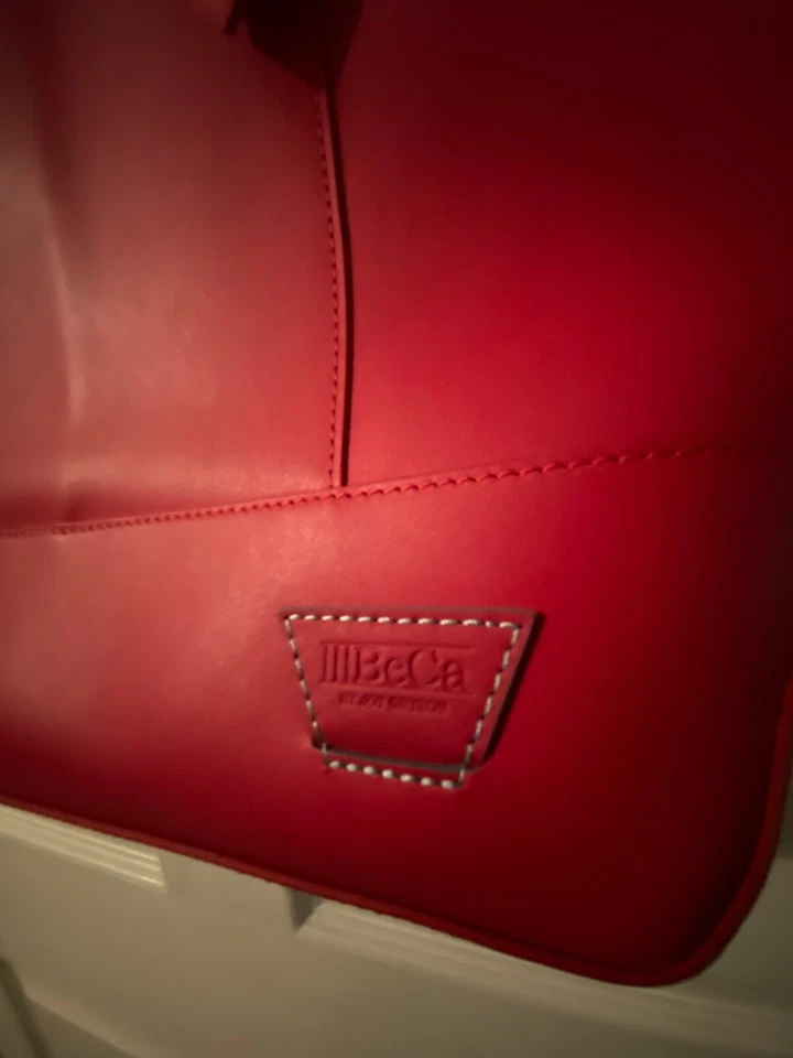 Joy Gryson Rouge 粉色光滑皮革南北皮革手提包 — 第 2/4 张图片