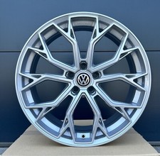 4x 19 Zoll Felgen FF02 silber für VW Golf 7 8 GTI GTD GTE eGolf R-Line 7R 8R