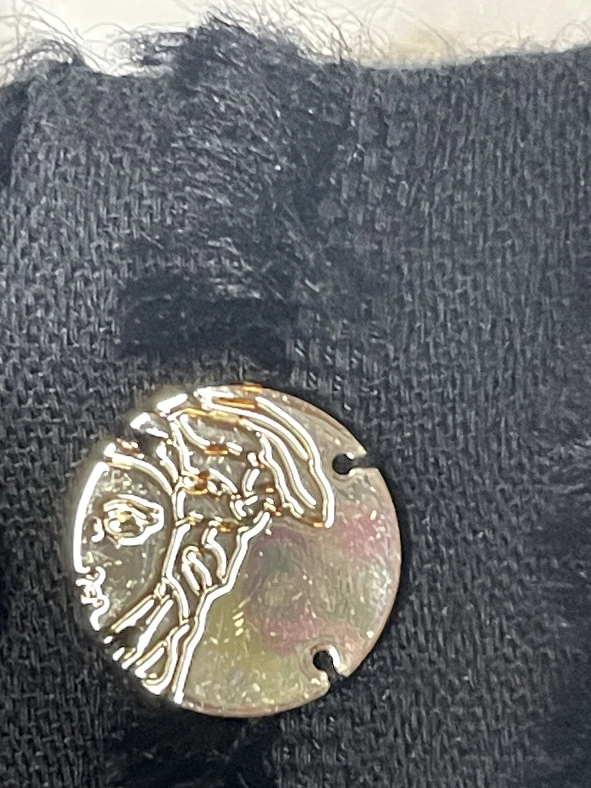 VERSACE COLLECTION Mini Abito Nero EU 42 o Tg 6 Texturizzato