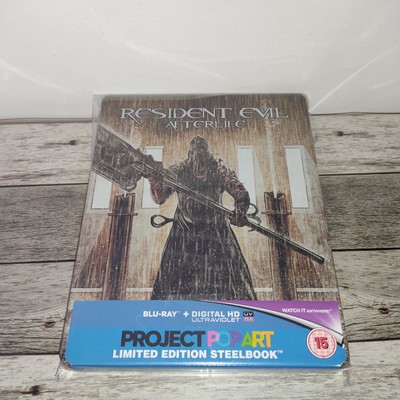 Resident Evil: Afterlife STEELBOOK Project Popart [Blu-ray] - COMME NEUF