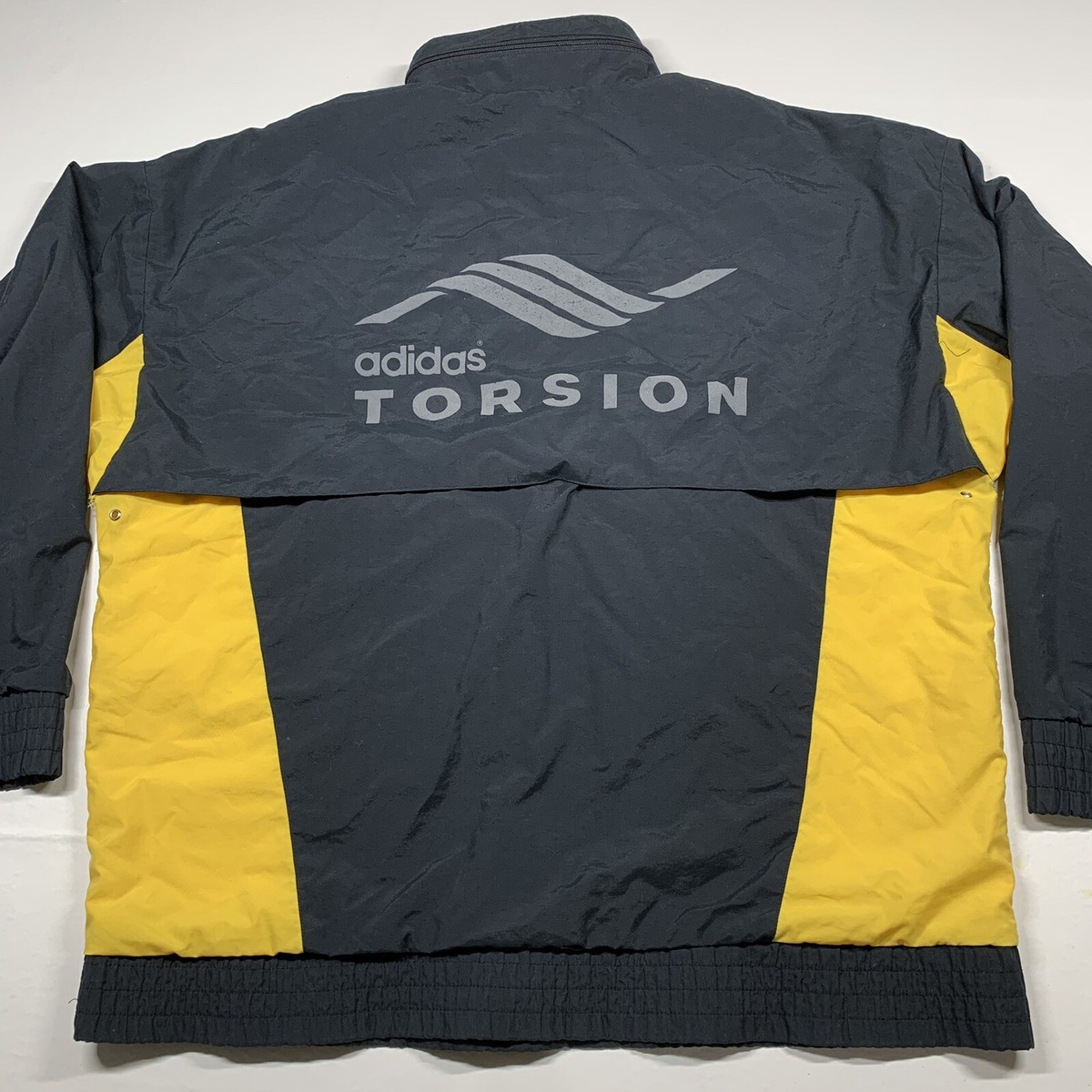 Vintage 90s Adidas Torsion ZX Pullover Spellout Colorblock Vintage 90s Adidas Torsion ZX Pullover Spellout Colorblock