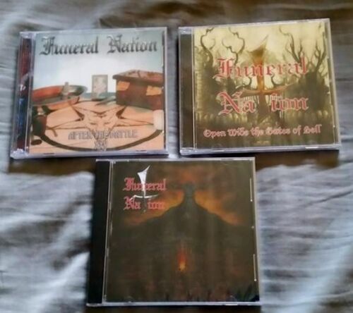 Funeral Nation, Ultimate CD collection #1- A.T.B.XXV(2)Cd,Gates Cd, NEW F.N. EP - Afbeelding 1 van 12