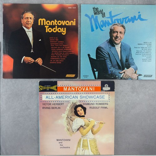 MANTOVANI AND HIS ORCHESTRA 3-RECORD LOT: Today, The World of, All-American