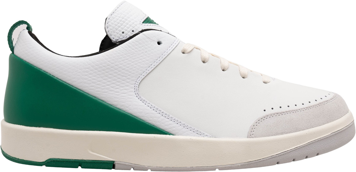 Jordan WMNS Air Jordan 2 Retro Low SE X Nina Chanel Abney White -  WHITE/MALACHITE-NEUTRAL GREY-SAIL