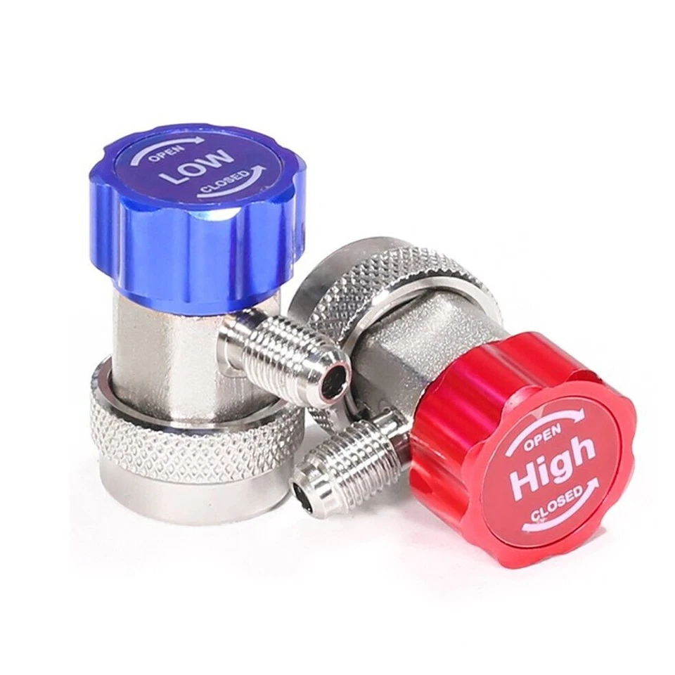 Juego de manómetros de CA Combo 3 bomba de vacío de aire CFM HVAC + R134A kit aire acondicionado Foto 4 de 4