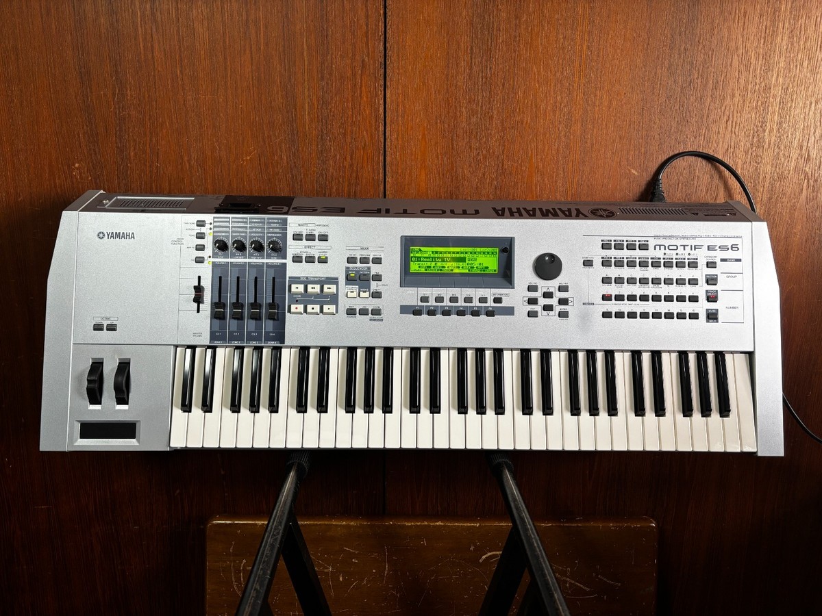 Yamaha MOTIF ES6 Music Production Synthesizer w/ box DIMM | eBay