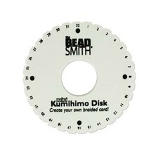 LOT of 5 Mini KUMIHIMO Round Disks PLATE for BRAIDING 4.25 inch ~No packaging