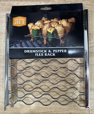 Oklahoma Joe's Steel Pepper/Drumstick Flex Rack 4418426P06 Oklahoma Joe's