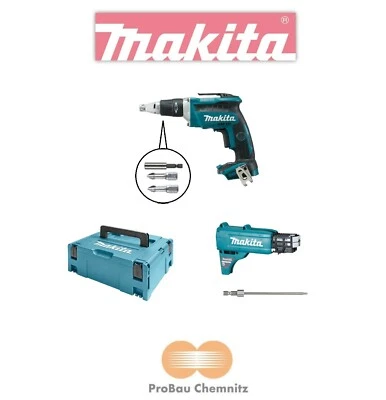 Visseuse rapide sans fil Makita DFS452 ZJ 18 V en Makpac + embout de chargeur... - Photo 1/3