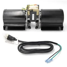 Universal Fireplace Blower Fan Unit Enhances Heat Distribution Durable Motor