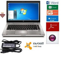 HP ELITEBOOK 8460 LAPTOP 14" CORE I5- 2.4GHZ 250GB WIN7 Word,Excel,Pwrpoint,Cam