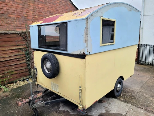1960s/ 70s vintage classic Folding Caravan - 2 berth, fits in ordinary garage - Picture 2 of 22