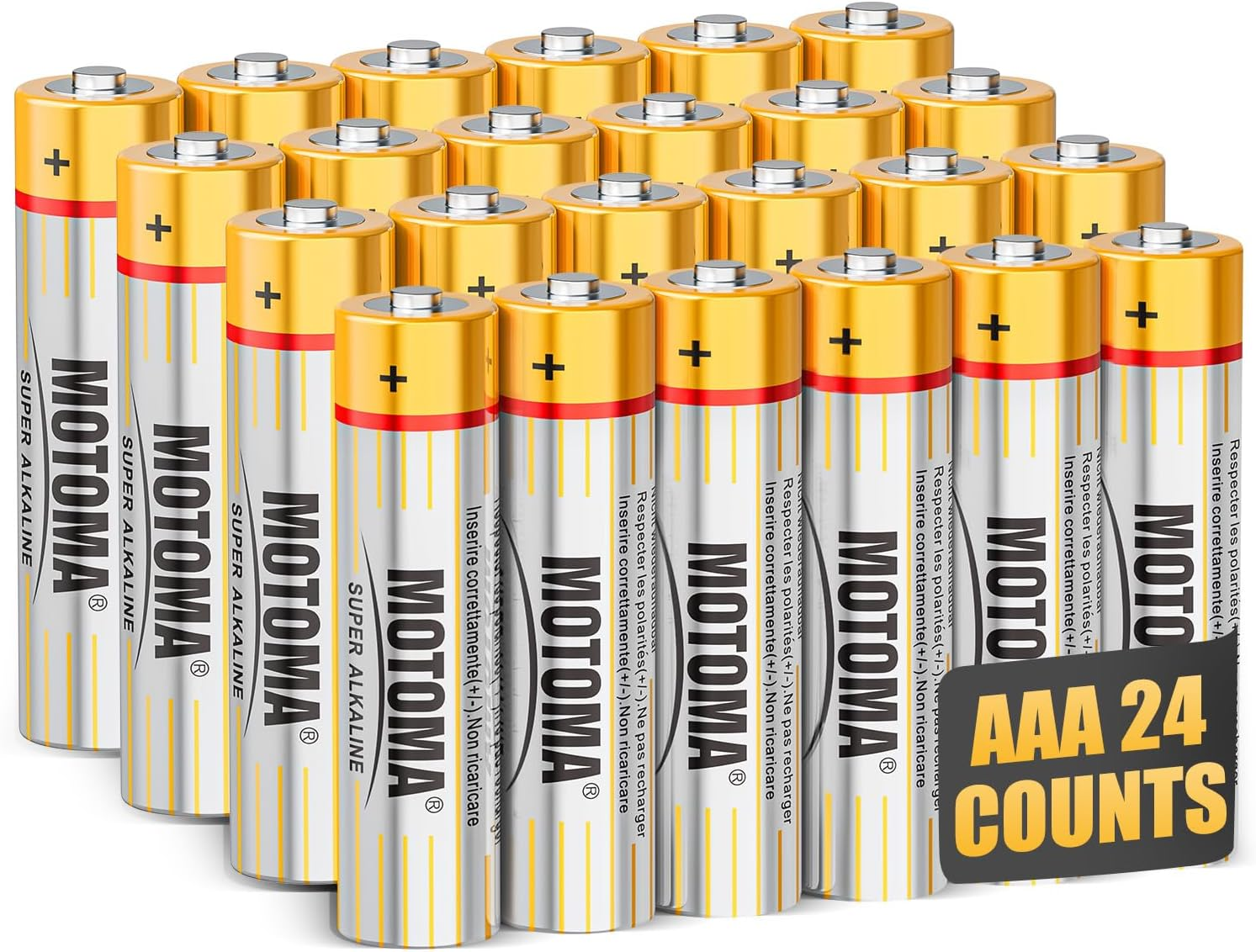24 Pack AAA Alkaline Batteries 1.5V 720mAh Long-Lasting Triple A Power-image