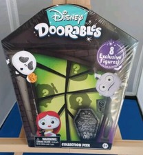 Disney DOORABLES NIGHTMARE BEFORE CHRISTMAS 30th Collection Peek 8 Ex Figure Set