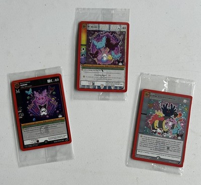 2023 Metazoo Kuromi's Cryptid Carnival - Set Of 3 Promo Cards Factory Sealed