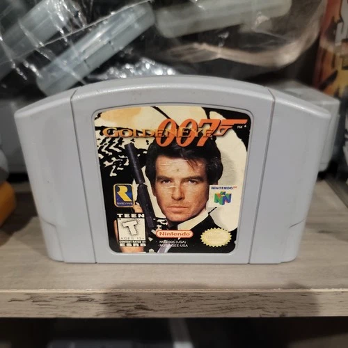 Goldeneye 007 Nintendo 64 Cartridge, 1997, Authentic, Tested Working