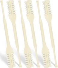 6Pcs Manual Nose Hair Trimmer, 2025 Upgraded Nasal Hair Cutter, 360° Rotating Do