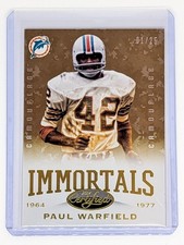 2014 Panini Certified Camo Gold #196 Paul Warfield #01/25 IMM Miami Dolphins