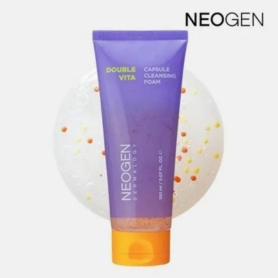 NEOGEN Double Vita Capsule Cleansing Foam 150ml Korea Beauty