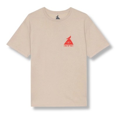 Herren Poler X Staple Outdoor Stuff Baumwoll-T-Shirt beige XL