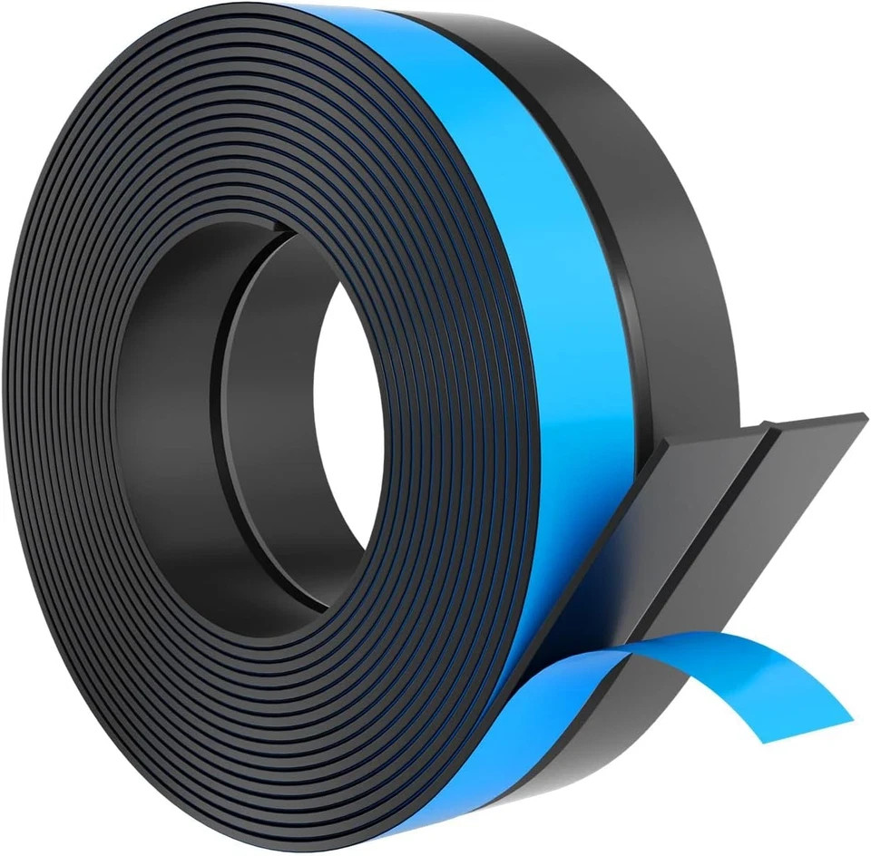 Silicone Weather Stripping Door Seal - 20ft Draft Stopper for Gaps and Frames