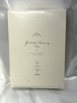 Hallmark Yuletide Harmony Tree Ornament Holder Metal (2006) NEW IN BOX