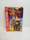 Phantasy Star IV Sega Genesis cardboard box + cart  NO MANUAL