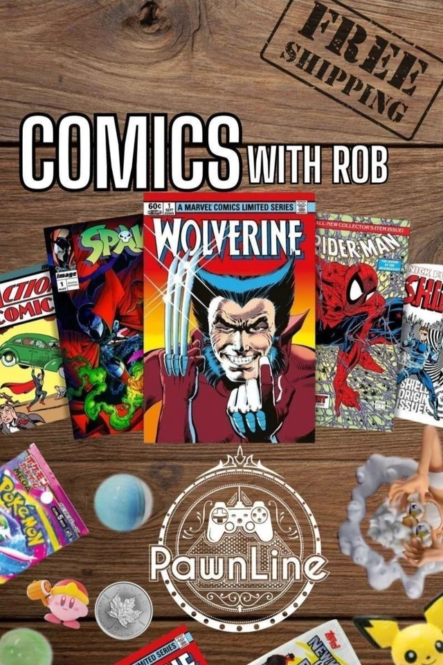 Comic Stream - Free Shipping - PAWNLINE - w/Rob
