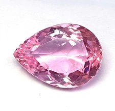 Natural Pink Sapphire 63.20Ct Pear Cut Loose Gemstone For Jewelry Designers 5SDG