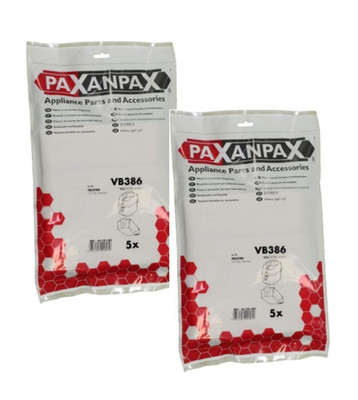 Paxanpax 2 Stück Vakuumbeutel 2 Packungen à 5 (insgesamt 10) - 46-VB-386