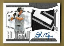 BRADEN MONTGOMERY 2025 PANINI NATIONAL TREASURES JERSEY AUTOGRAPH AUTO RC # /99