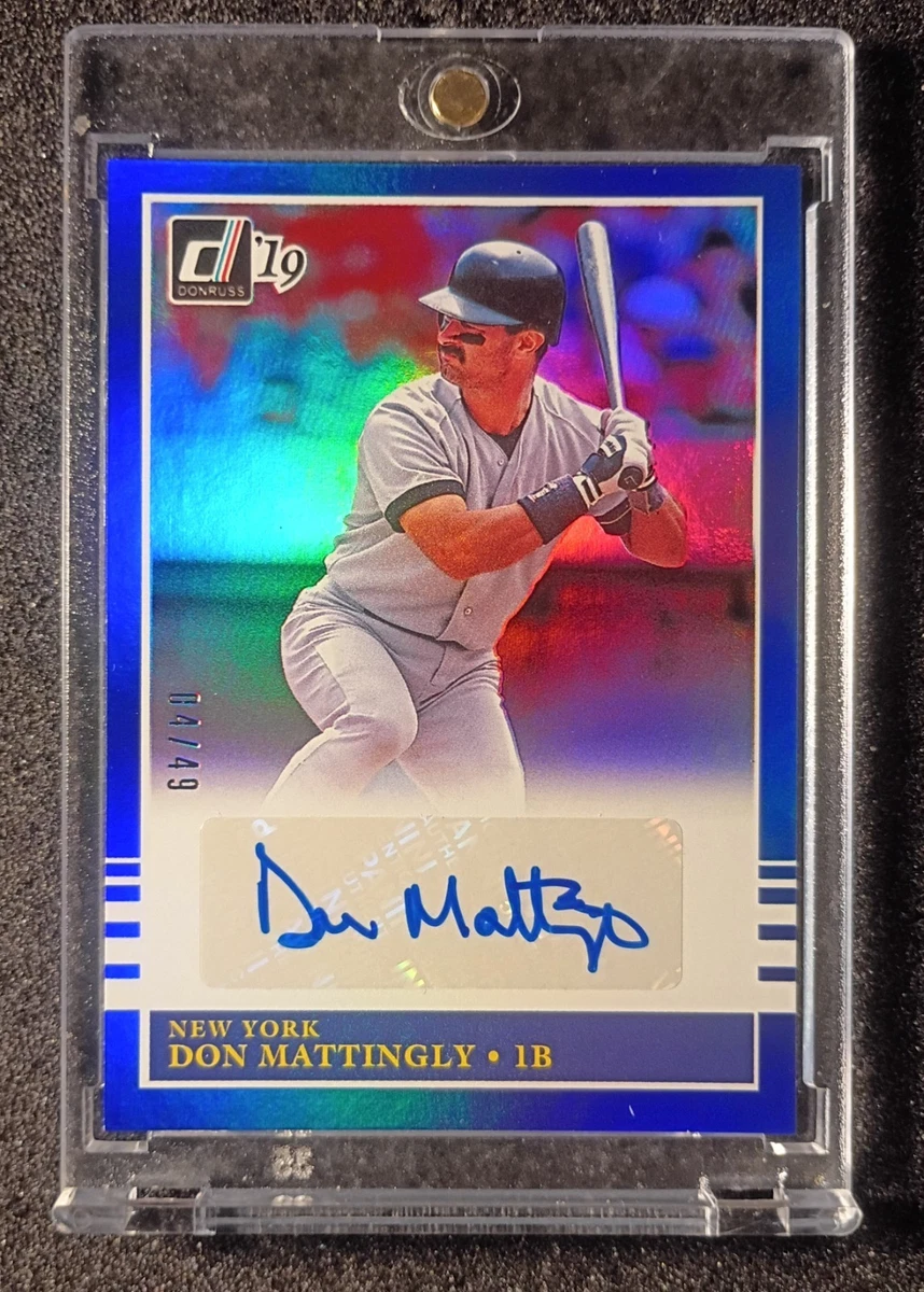 Don Mattingly Autograph Baseball Cards for sale | eBay