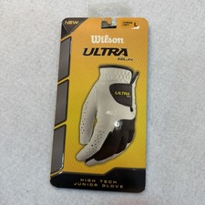 1 Pack Of Wilson Ultra BLK Golf High Tech Junior Large Left Hand Glove NEW
