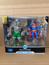 Mcfarlane DC Multiverse Gold Label Superman Vs Doomsday 2-pack NIB READ BELOW