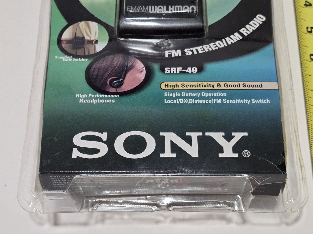 Sony SRF-49 FM/AM Walkman for sale online | eBay