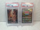 Charmander & Venusaur Full Art PSA 9  Pokémon 151 Scarlet & Violet - Dual Slab🔥