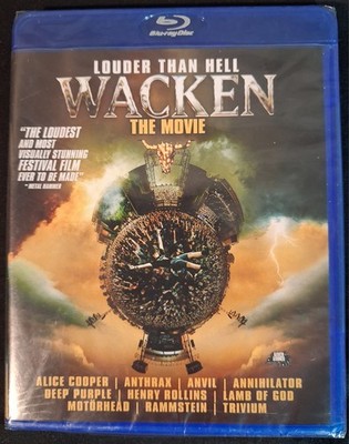 Wacken Louder Than Hell The Movie Blu Ray 2014 Anthrax Rammstein Anvil Motorhead