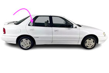 Fits: 1992-1995 Hyundai Elantra 4D Sedan Passenger Rear Right Vent Window Glass