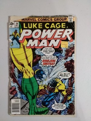 Power Man #38 (Marvel Comics December 1976) Poor