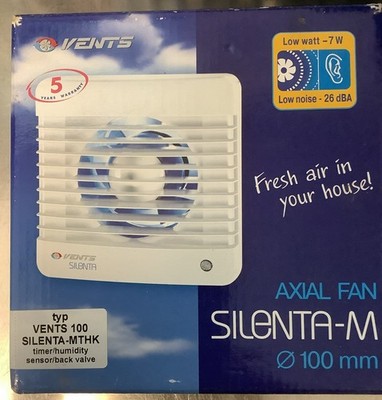 Vents 100 Silenta MTH K 100 mm Silent Abluftventilator