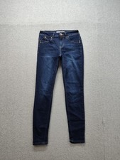 YMI WannaBettaButt Jeans Womens 3/26 Dark Wash Mid Rise Skinny Stretch Denim