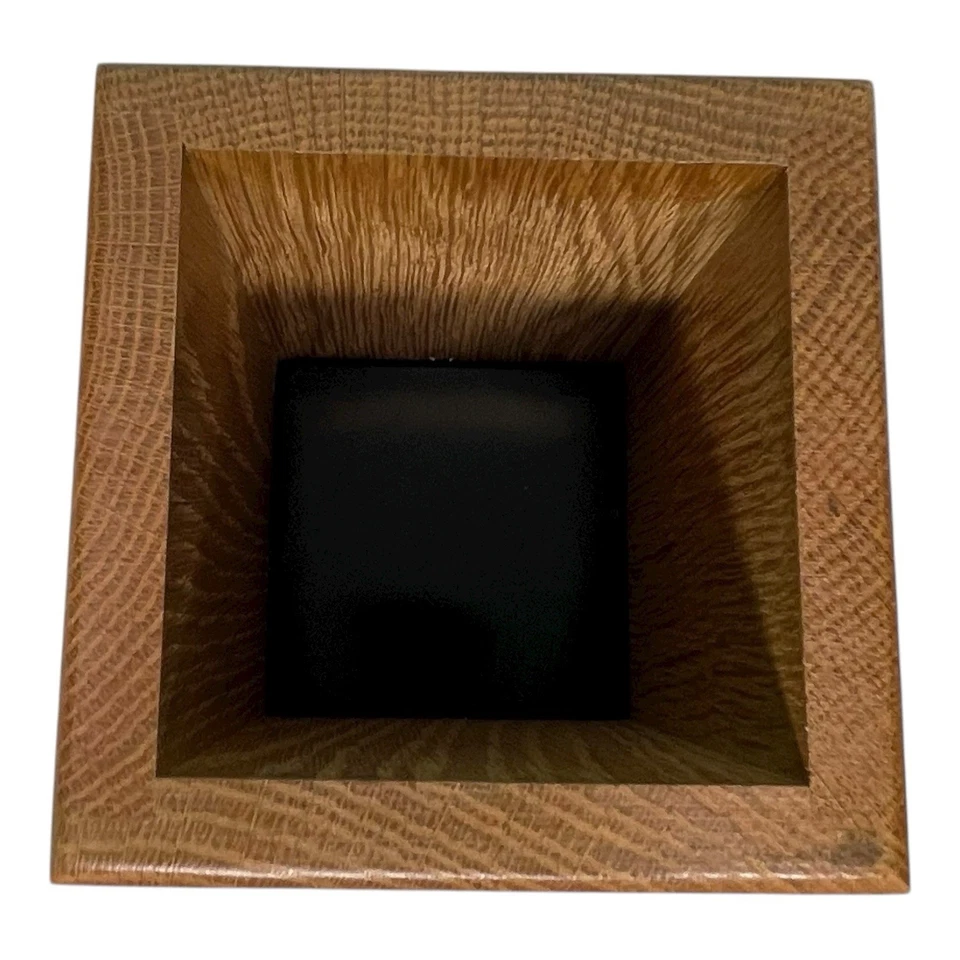 Cutco Vtg Utensil Set 5 Piece Serving Fork Slotted Spoon Ladle Wooden Holder - Image 4 of 4