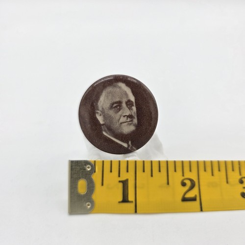 Franklin Roosevelt FDR 1940 campaign pin button political