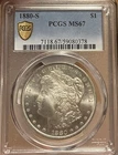 1880-S PCGS MS67 Morgan Silver Dollar